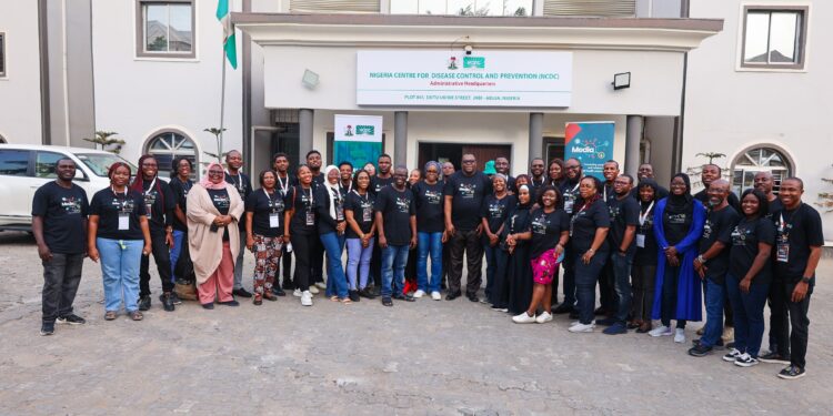 Media-EIS Fellow visits NCDC DG